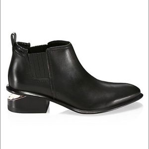 Alexander Wang Kori Oxford boots with rose gold
